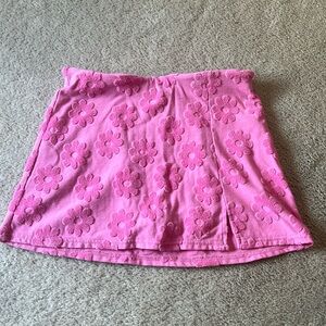 Tufted Flower Skort